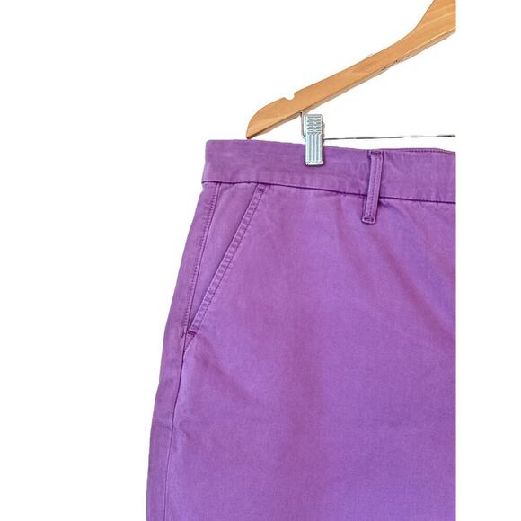 Joe’s Jeans Men Stretch Straight Kinetic Brixton Trouser Short Size 38 Lilac NWT - Picture 2 of 9